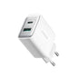 JOYROOM JR-TCF15 30W Dual-Port (A+C) Charger EU, White